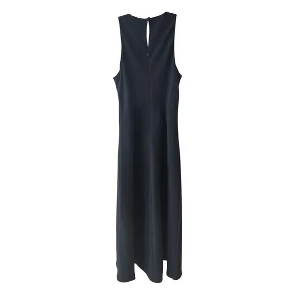 J. Crew Long A-line Dress in Drapey Crepe Size 6 NWT - Picture 3 of 7